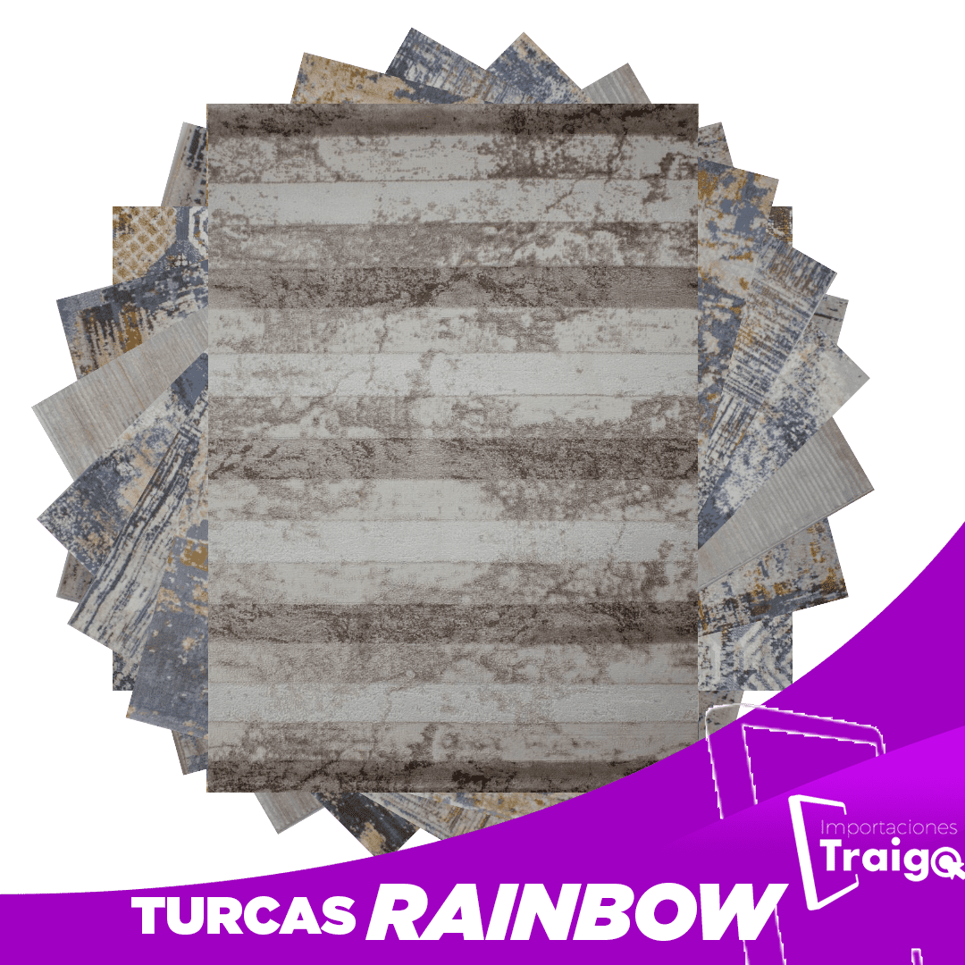 ALFOMBRA TURCA RAINBOW 1.20MT X 1.70MT